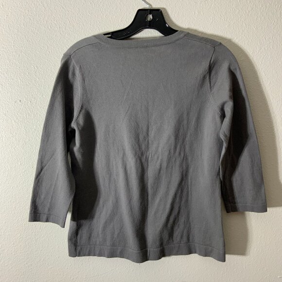 Blue Illusion, Sz S, women suit (light jacket & skirt), gray - Picture 4 of 9